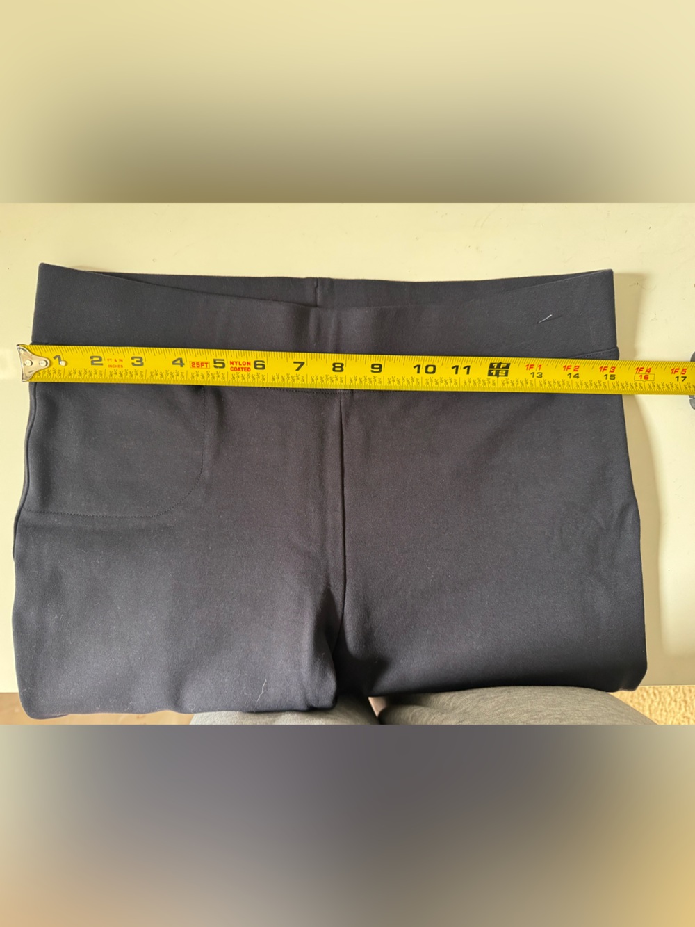 Quince Women Ultra-Stretch Ponte Kick Flare Pants Navy M - Picture 11 of 14